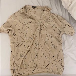 Abstract line art shirt